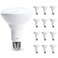 Feit Electric BR30 LED Light Bulbs, 65W Eq, Soft White, 12 Pack