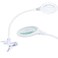 Brightech LightView Flex Magnifying Desk Lamp with Clamp, 1.75X Light Magnifier, Adjustable Magnifying Glass with Light for Crafts, Reading, Close Work