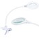 Brightech LightView Flex Magnifying Desk Lamp with Clamp, 1.75X Light Magnifier, Adjustable Magnifying Glass with Light for Crafts, Reading, Close Work