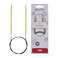 KnitPro Zing Fixed Circular Needles 24" ,60cmUS Size 4 ,3.5mm