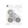 Dritz Curtain Grommets 8 Pack Pewter 1 - 9/16''