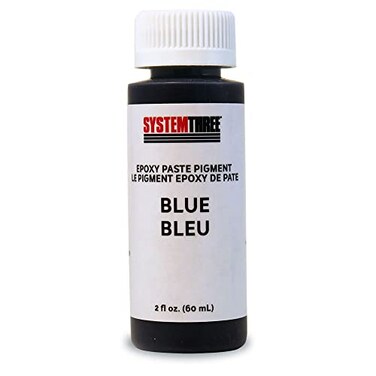 SYSTEMTHREE System Three Epoxy Pigment Concentrate, 2 oz Bottle, Blue