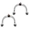 TRQ Front Left and Right Upper Control Arm with Ball Joint Set 2 Piece