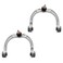 TRQ Front Left and Right Upper Control Arm with Ball Joint Set 2 Piece