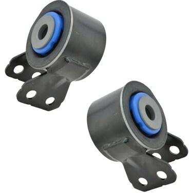 TRQ Front Lower Control Arm Forward Bushing LH RH Pair