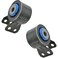 TRQ Front Lower Control Arm Forward Bushing LH RH Pair