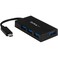 StarTech 4-Port USB-C Hub with 4x USB-A, 5Gbps, TAA ,HB30C4AFS