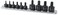 Titan 16143 10-Piece Low Profile Tamper-Resistant Impact Star Bit Socket Set