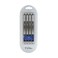 Tul Retractable Gel Pens 0.5mm Needle Point, Blue 4/pk