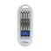 Tul Retractable Gel Pens 0.5mm Needle Point, Blue 4/pk