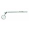 General Tools 555 Glass Inspection Mirror, 8 inch Fixed Length, 1-1/4 Diameter Round Mirror