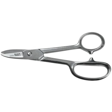 Klein Tools 22000 Scissors, Made in USA, High-Leverage Electrician Snip, 6-1/2-Inch