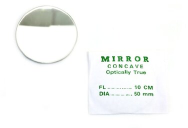 EISCO Concave Mirror 50mm Dia., 100 Focal Length