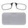 ThinOptics Pod Reading Glasses - Slim Armless Pocket Readers - White, Black 1.5x