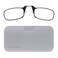 ThinOptics Pod Reading Glasses - Slim Armless Pocket Readers - White, Black 1.5x