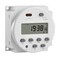 Heschen Digital LCD Power Weekly Programmable Timer Relay Switch, CN101A, DC12V 16Amp, SPST