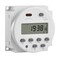 Heschen Digital LCD Power Weekly Programmable Timer Relay Switch, CN101A, DC12V 16Amp, SPST