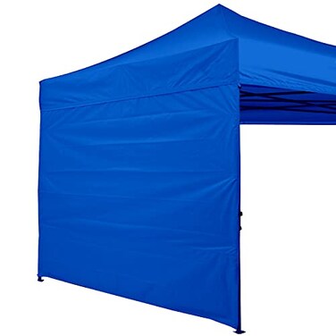 ABCCANOPY Instant Canopy SunWall 10x10 FT No Frame or Top, Blue