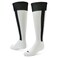 Sof Sole Baseball/Softball Over-the-Calf Team Athletic Performance Socks ,2 Pair, Small, White Black Stirrup