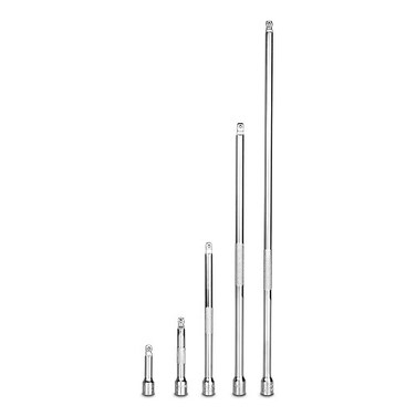 Capri Tools 1/4-Inch Drive Wobble Extension Bar Set, 5-Piece