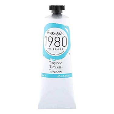 Gamblin 1980 Oil Turquoise 37Ml