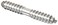 Hillman Dowel Screws 3/16" x 2
