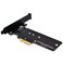 EZDIY-FAB PCI Express M.2 SSD NGFF to PCIe 4.0 x4 M2 Adapter ,Support M.2 PCIe 22110, 2280, 2260, 2242