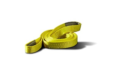 WARN 88897 Nylon Webbing Winch Tree Trunk Protector Rigging Strap, 7.2 Ton ,14,400 lbCapacity, 2" Width x 8' Length, Yellow
