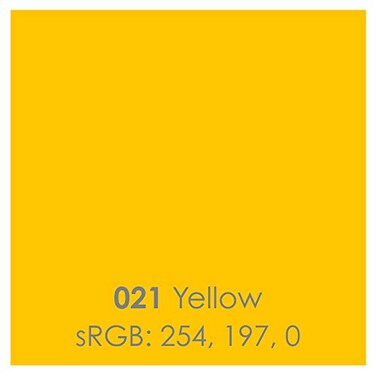 Oracal 651 Glossy Permanent Vinyl 12 Inch x 6 Feet - Yellow