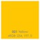 Oracal 651 Glossy Permanent Vinyl 12 Inch x 6 Feet - Yellow