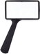 MagnifyLabs Jumbo Rectangular Handheld Magnifying Glass ,3X Magnification“ Scratch Resistant Glass Lens - Large Horizontal Viewing Area