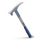 ESTWING Bricklayer's/Mason's Hammer - 22 oz Masonry Tool with Forged Steel ConstructionShock Reduction Grip - E6-22BLCL,Blue