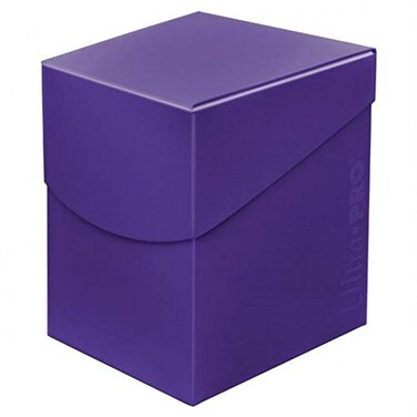 Ultra Pro 85692 Eclipse Pro 100Deck Box, Royal Purple