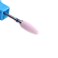 MZCMSL Pink Cone Shape Ceramic Drill Bit for Manicure ,Medium Grit Ceramic Bit