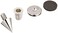 Dayton Audio DSS2-BC Black Chrome Speaker Spike Set 4 Pcs.