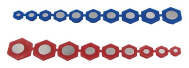 Lang Tools 522 19-Piece SAE and Metric Magnetic Socket Insert