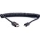 ATOMOS ATOMFLEX PRO HDMI Coiled Cable ,Mini to Full 40cmHDMI 2.0 Compatible Cable ATOM4K60C4