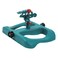 Gilmour Light Duty Circular Impact Sprinkler with Sled Base, Rotating Sprinkler Head with Adjustable Spray Pattern, Lawn Sprinkler for Large Area Coverage