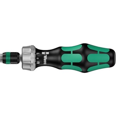 Wera 816 RA HAND-HELD BIT HOLDER WITH RATCHET FUNC.