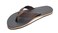 Rainbow Sandals Men's Brown Single Layer Soft Top 1" EVA Rubber Filled Nylon Strap