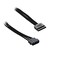 CableMod ModFlex Sleeved Molex to SATA Power ,Black, 45cm