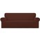 Easy-Going Stretch Oversized Sofa Couch Slipcover Washable Coffee
