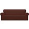 Easy-Going Stretch Oversized Sofa Couch Slipcover Washable Coffee