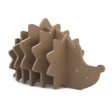 Riverbyland Cute Hedgehog Shaped Cork Coasters Set