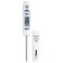 Winco 3 1/8" Probe White Digital Pocket Thermometer