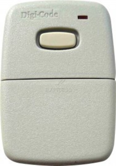 DigiCode Digi-Code 1 Button Visor Transmitter 300mhz - Multicode Compatible