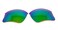 NicelyFit Polarized Replacement Lenses for Oakley Flak Jacket XLJ Sunglasses ,Green Mirror