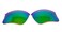 NicelyFit Polarized Replacement Lenses for Oakley Flak Jacket XLJ Sunglasses ,Green Mirror