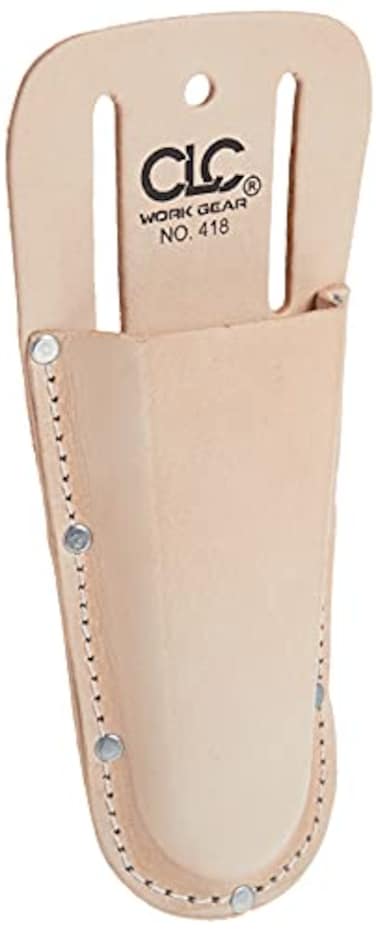 Custom Leathercraft - 1535046 CLC 418 Plier Tool Holder, Heavy Duty, Closed End,Tan