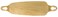 Moose 9.75" X 39.75" Double Drop Deck Baked Bamboo